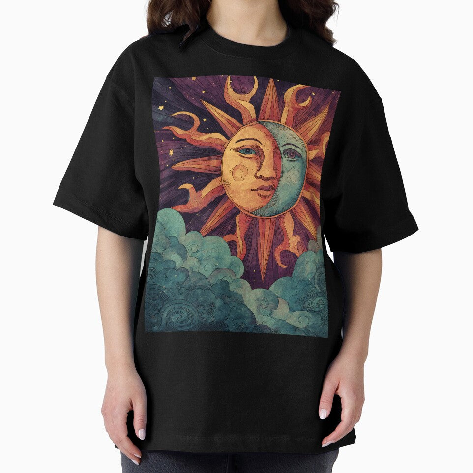 Mystical Sun and Moon Spiritual by bapupa