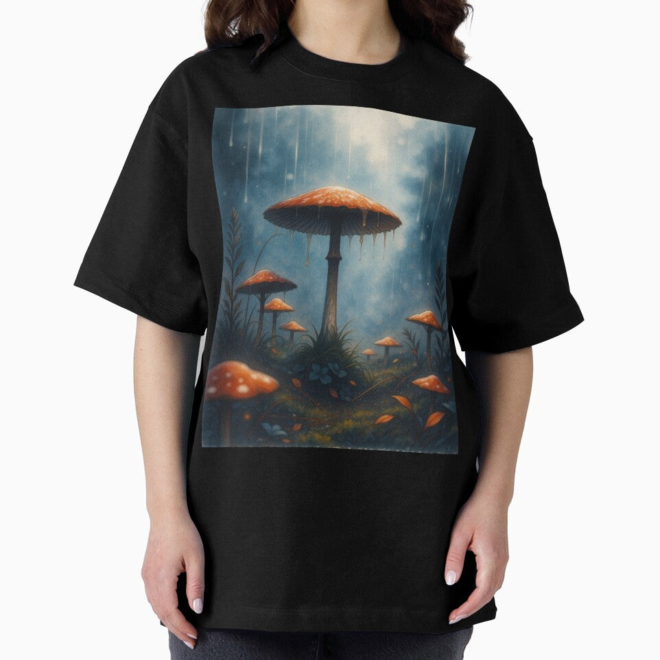Mystical Mushroom in the Rain by The Rogue Mark