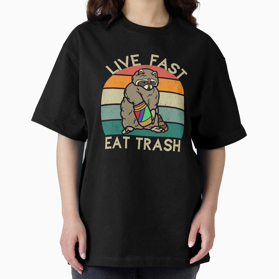 Live Fast, Eat Trash 3.0 | Raccoon design by SocialTekkie