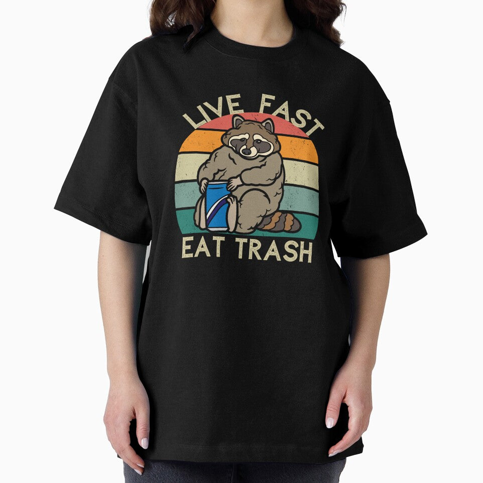 Live Fast, Eat Trash 2.0 | Raccoon design by SocialTekkie
