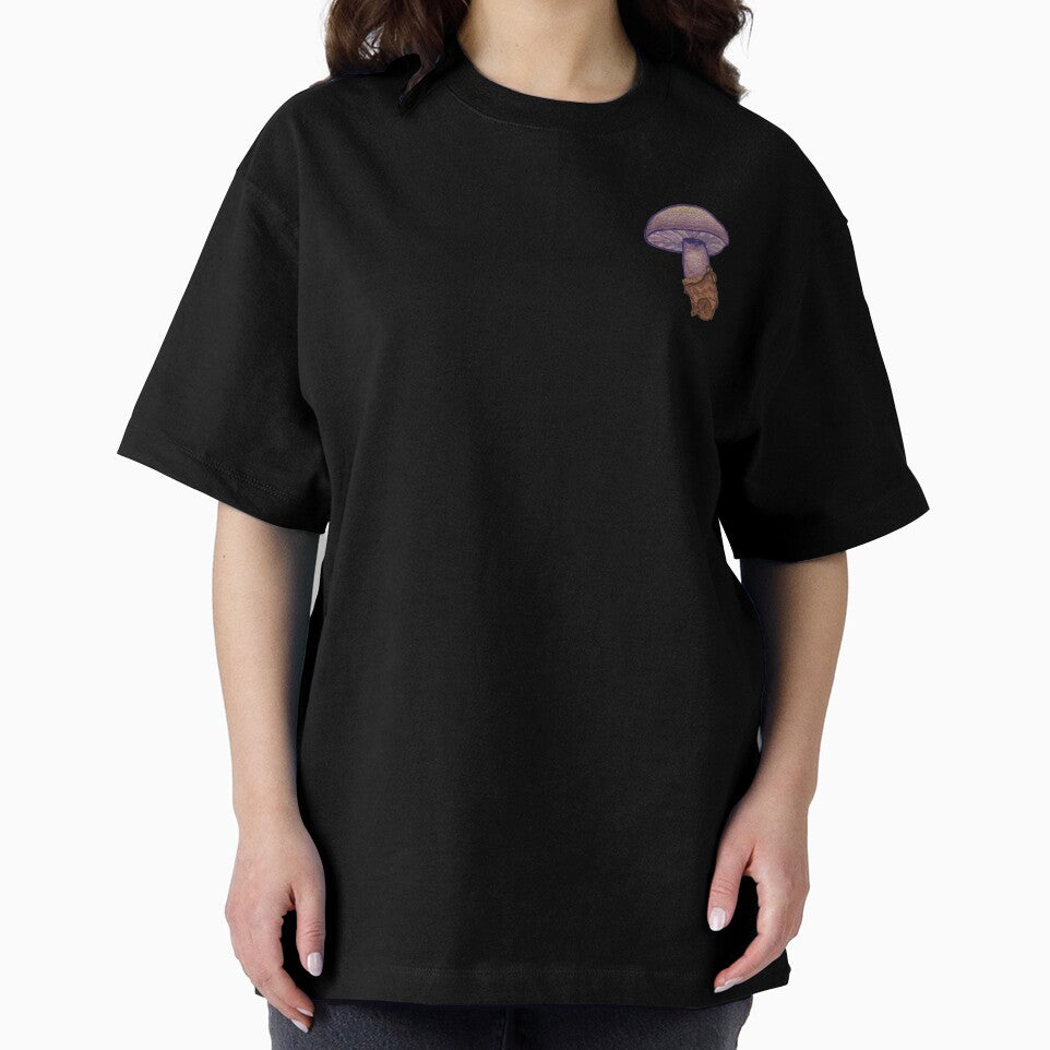 Purple Blewit Mushroom by GingaNinjaDraws