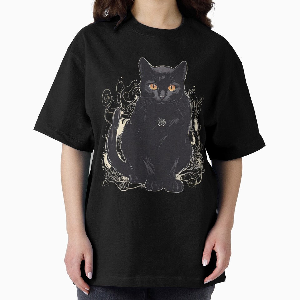 black cat by Catophile