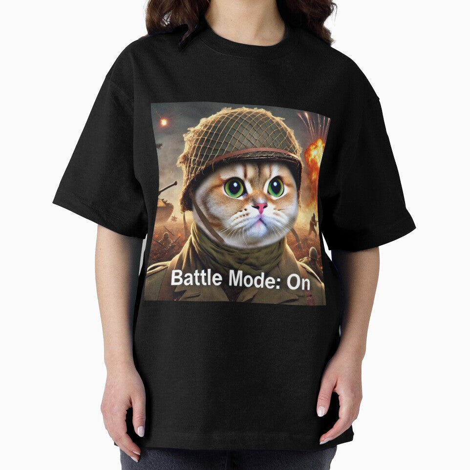 Funny War Cat Meme Battle Mode: ON by CatmemesArt
