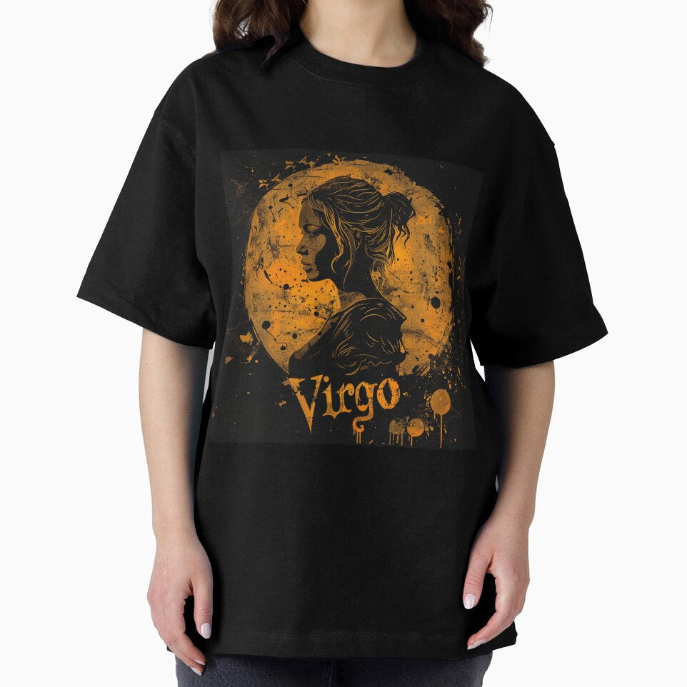 Grunge Style Virgo Zodiac Sign by AiHead