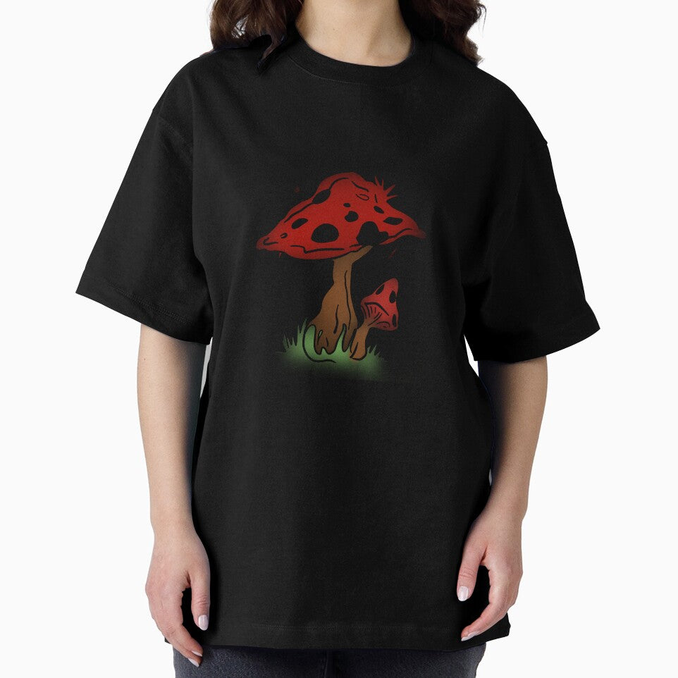 falling comets with mushroom by moonna designs