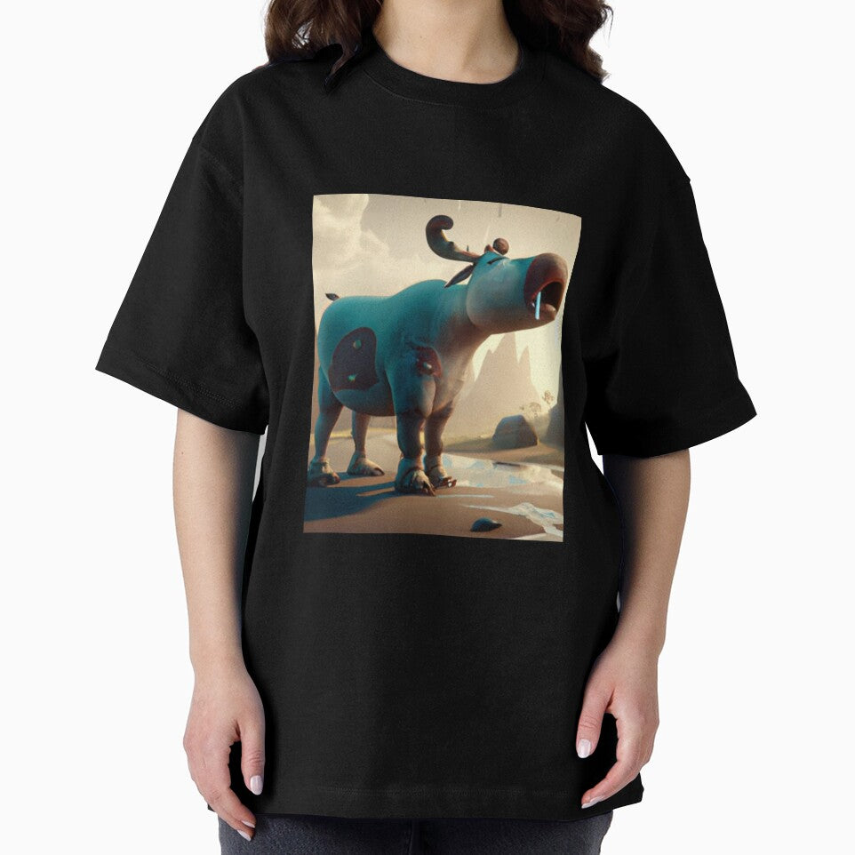 Very Sad Cow.  Crying Animals by LeanDesigns