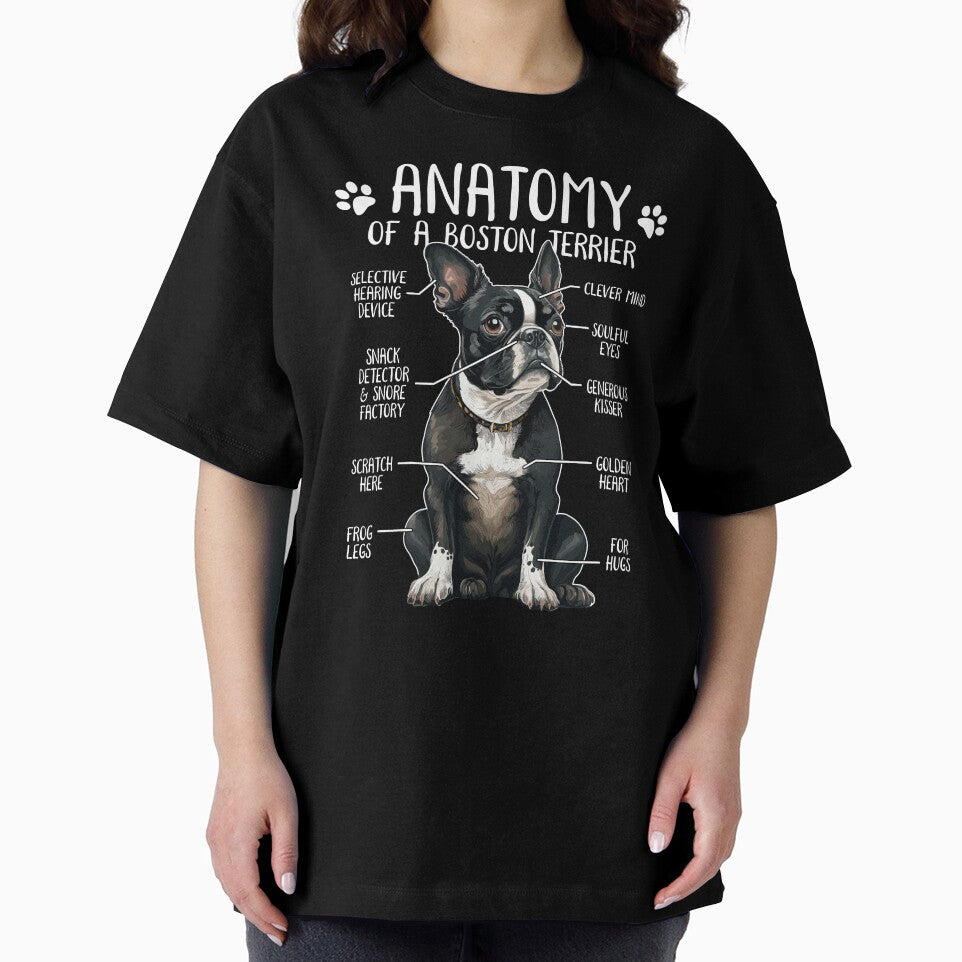 Funny Boston Terrier Anatomy Bostie Dog Lover by lanynx design