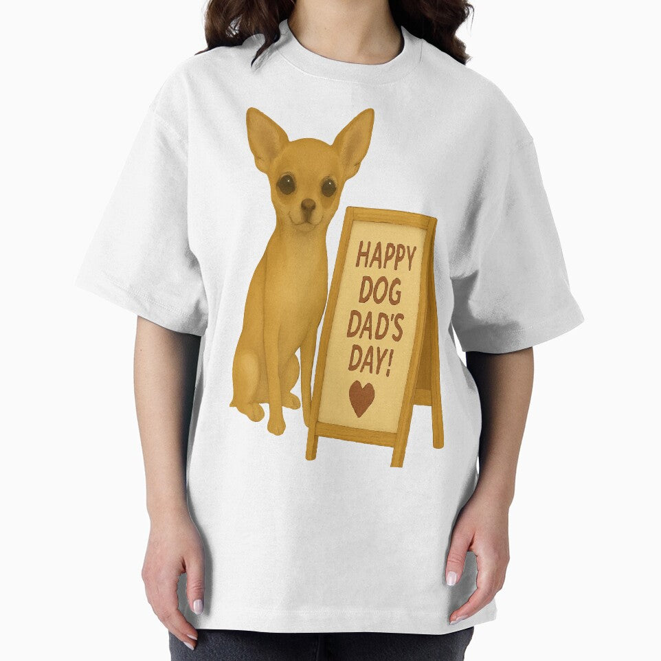 Tiny Protector: Chihuahua Dog Dad Tribute by AbstractAnom