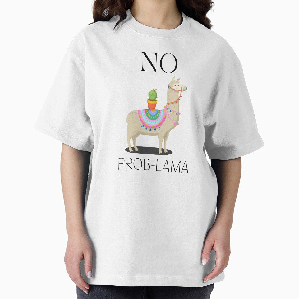 No Prob-Lama Funny Logo by logowannawear