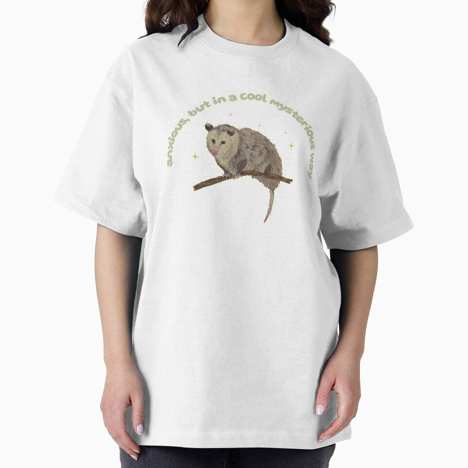 Anxious but in a cool, mysterious way Nosferatu the Possum by Blackberries & Moss