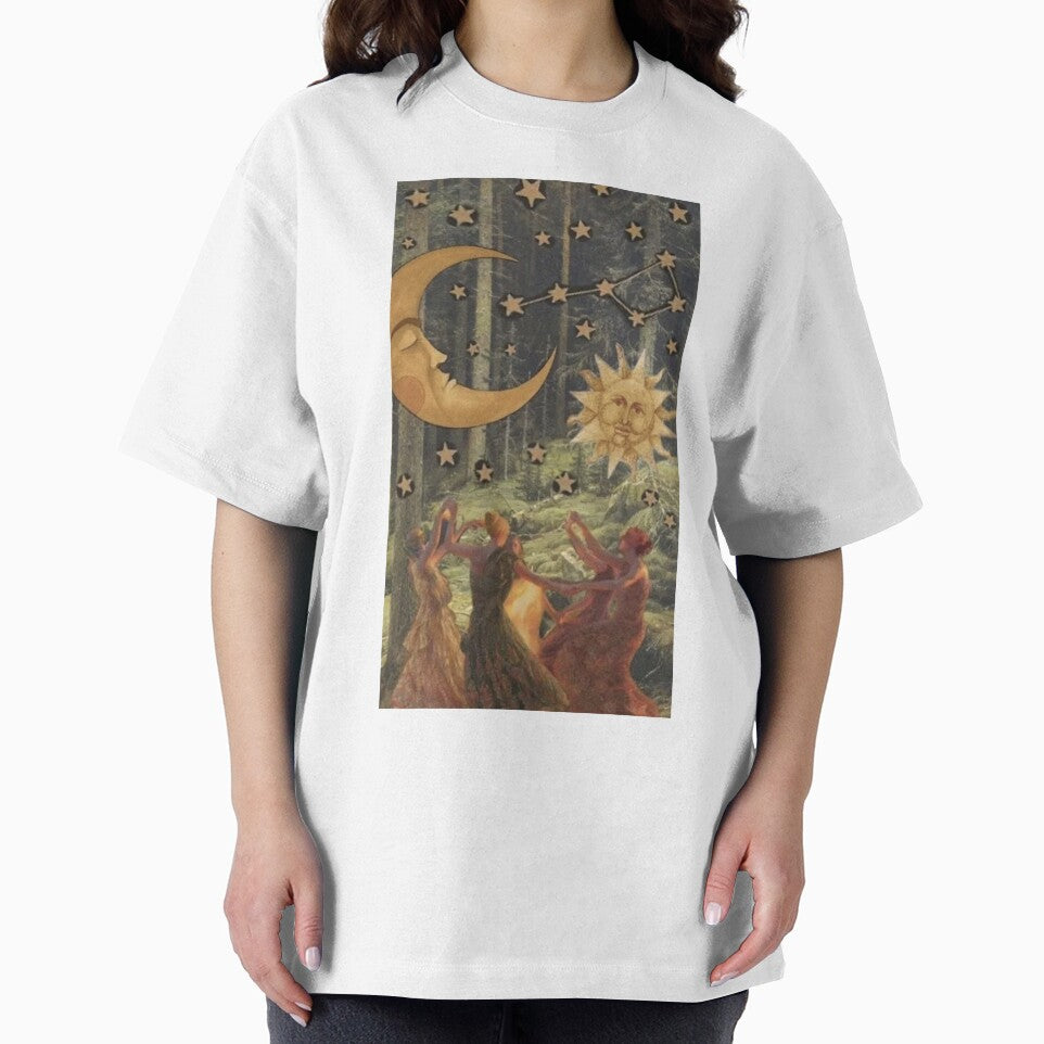 Whimsygoth celestial sun and moon by BrontesWhimsyStore