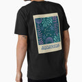Abstract Aquarius Zodiac by mossandmoon