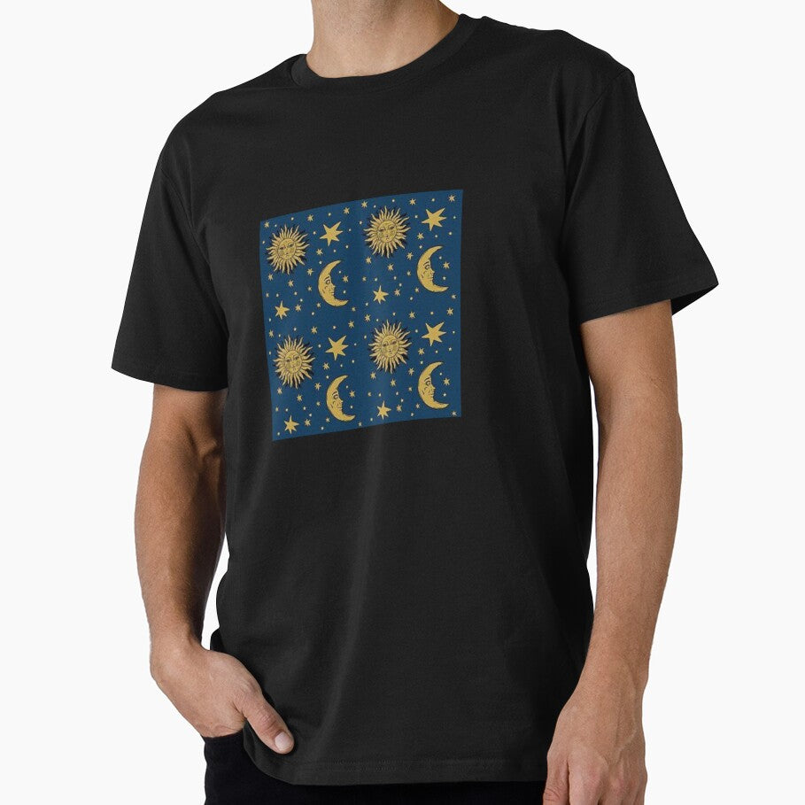 celestial sun moon and stars 90's whimsygoth by BrontesWhimsyStore