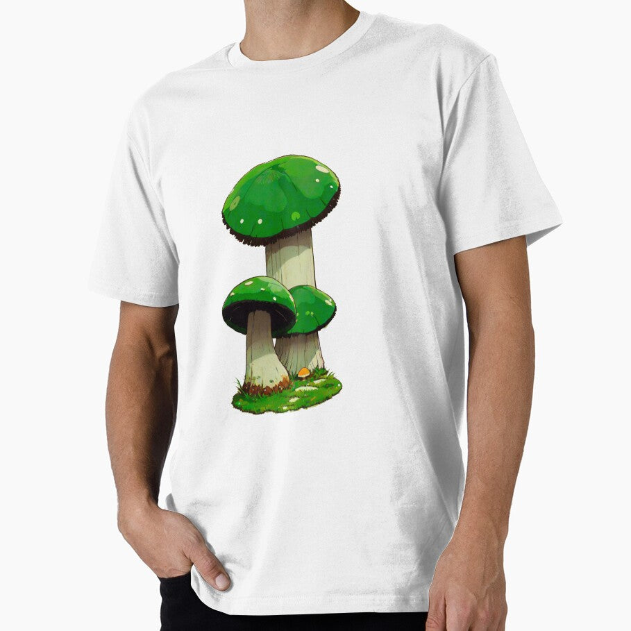 Lucky Green Mushrooms by KaidasFerns