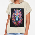 Unicorn Dreams Fantasy Portrait by TeesByMark