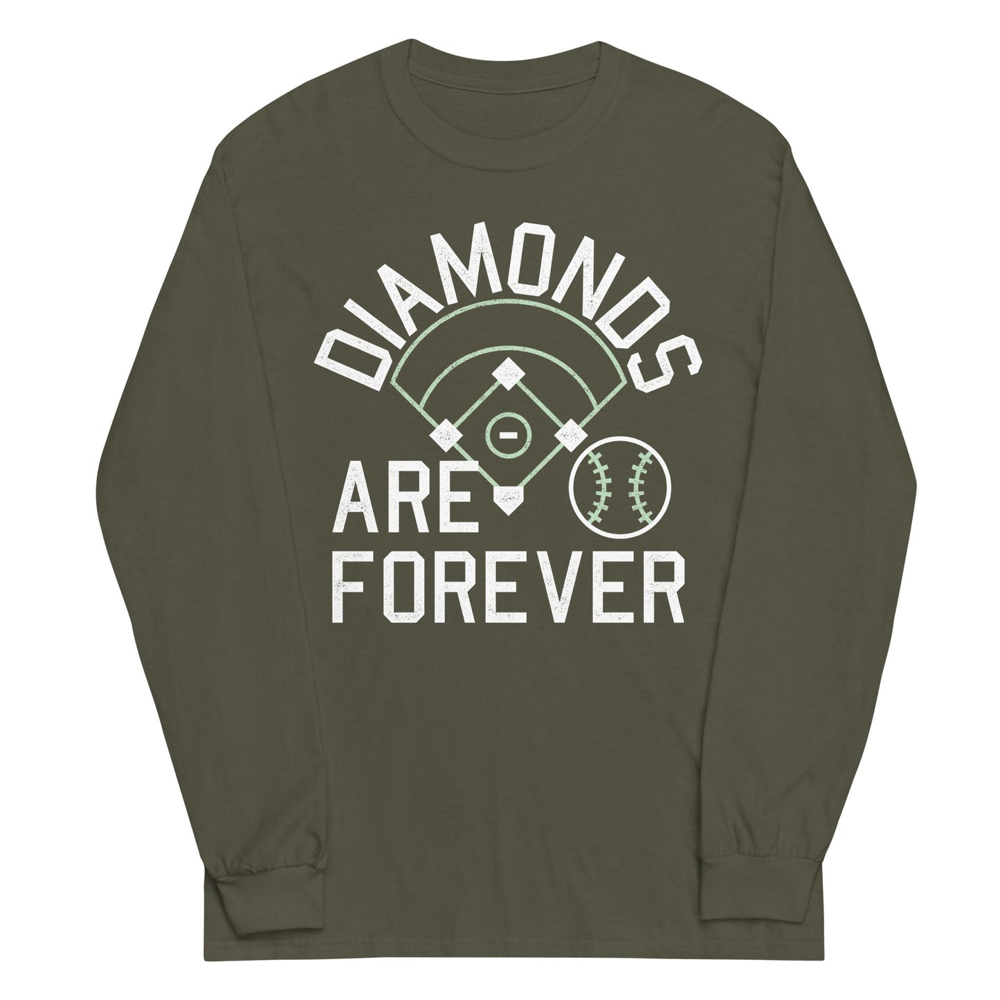 Diamonds Are Forever Unisex Long Sleeve Tee