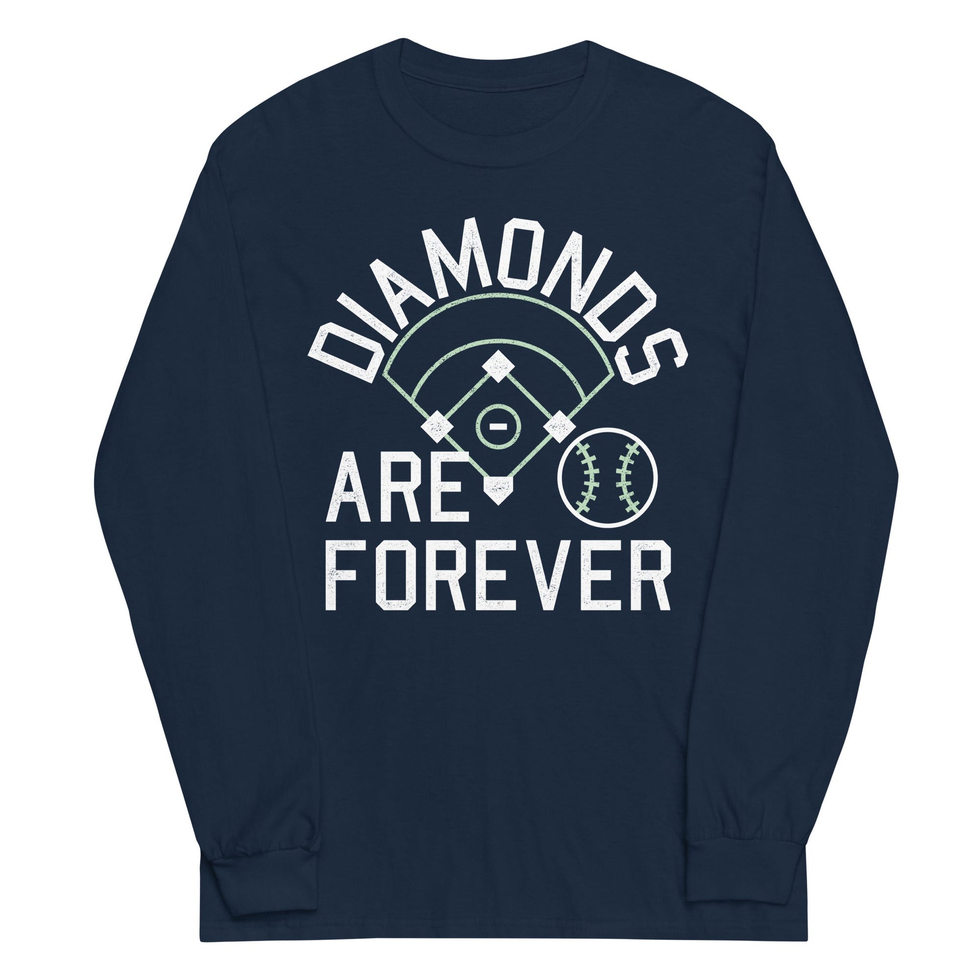 Diamonds Are Forever Unisex Long Sleeve Tee
