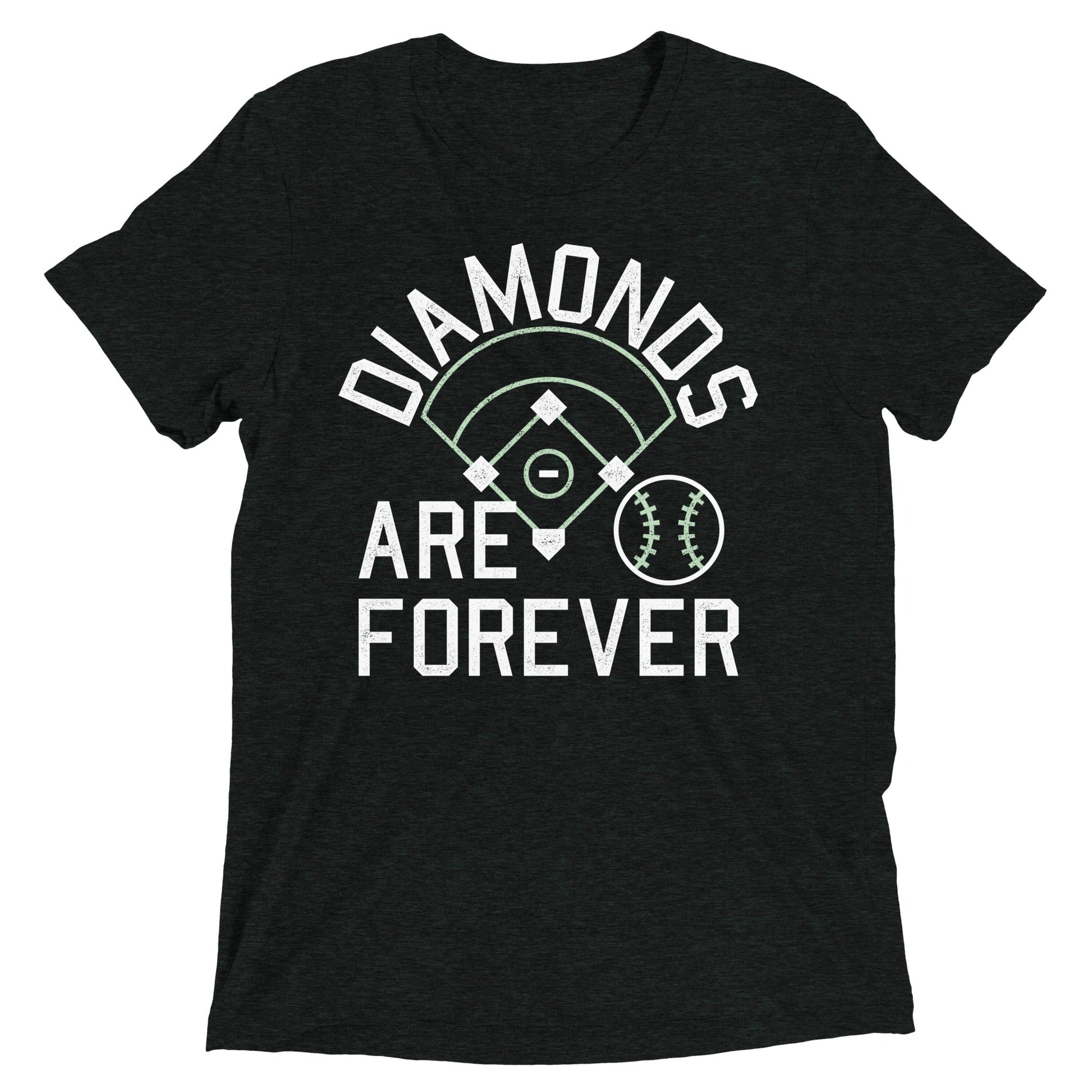 Diamonds Are Forever Men's Tri-Blend Tee