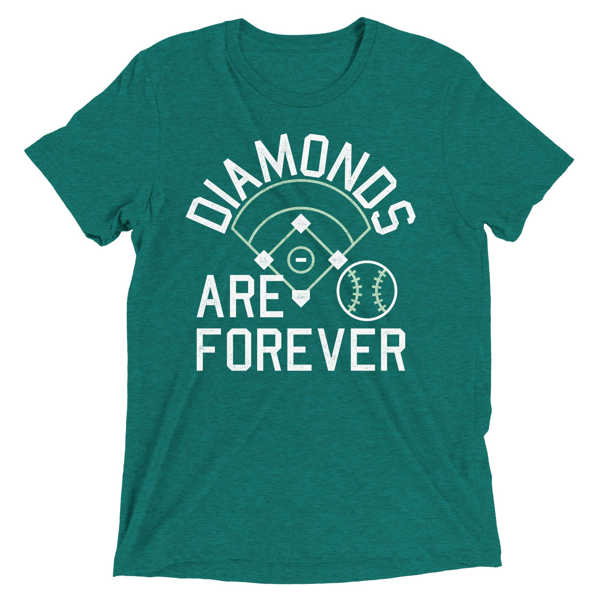 Diamonds Are Forever Men's Tri-Blend Tee