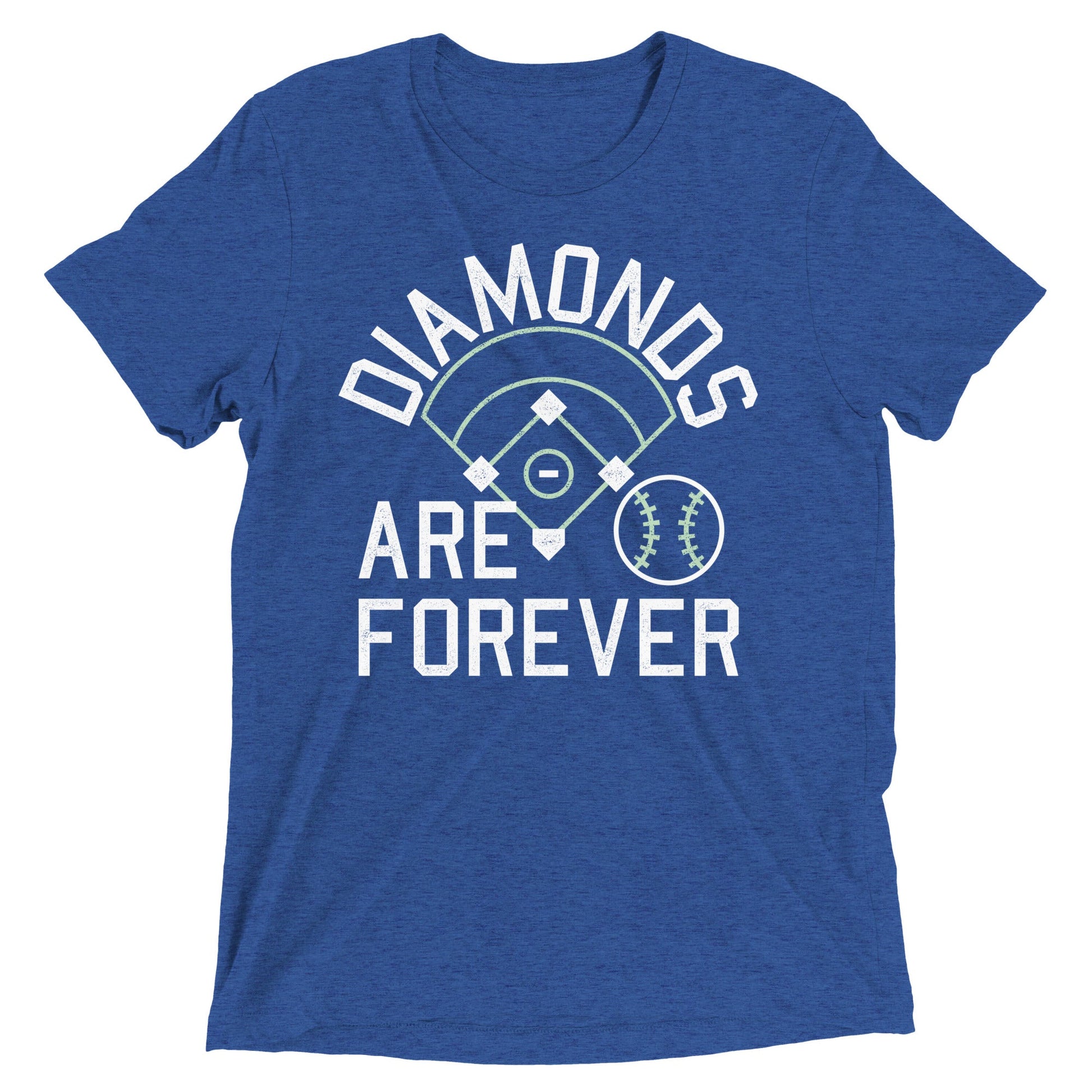 Diamonds Are Forever Men's Tri-Blend Tee