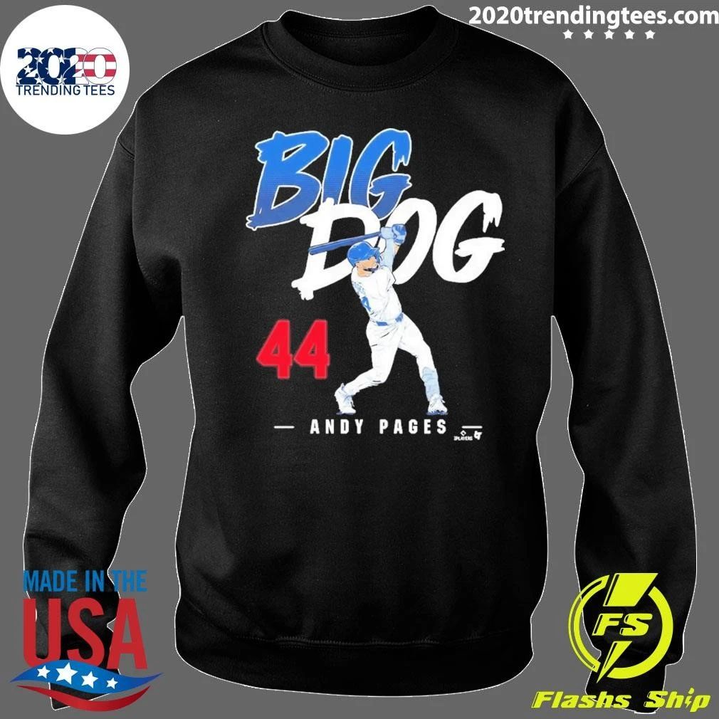 MLB Andy Pages 44 Big Dog Los Angeles Dodgers Shirt