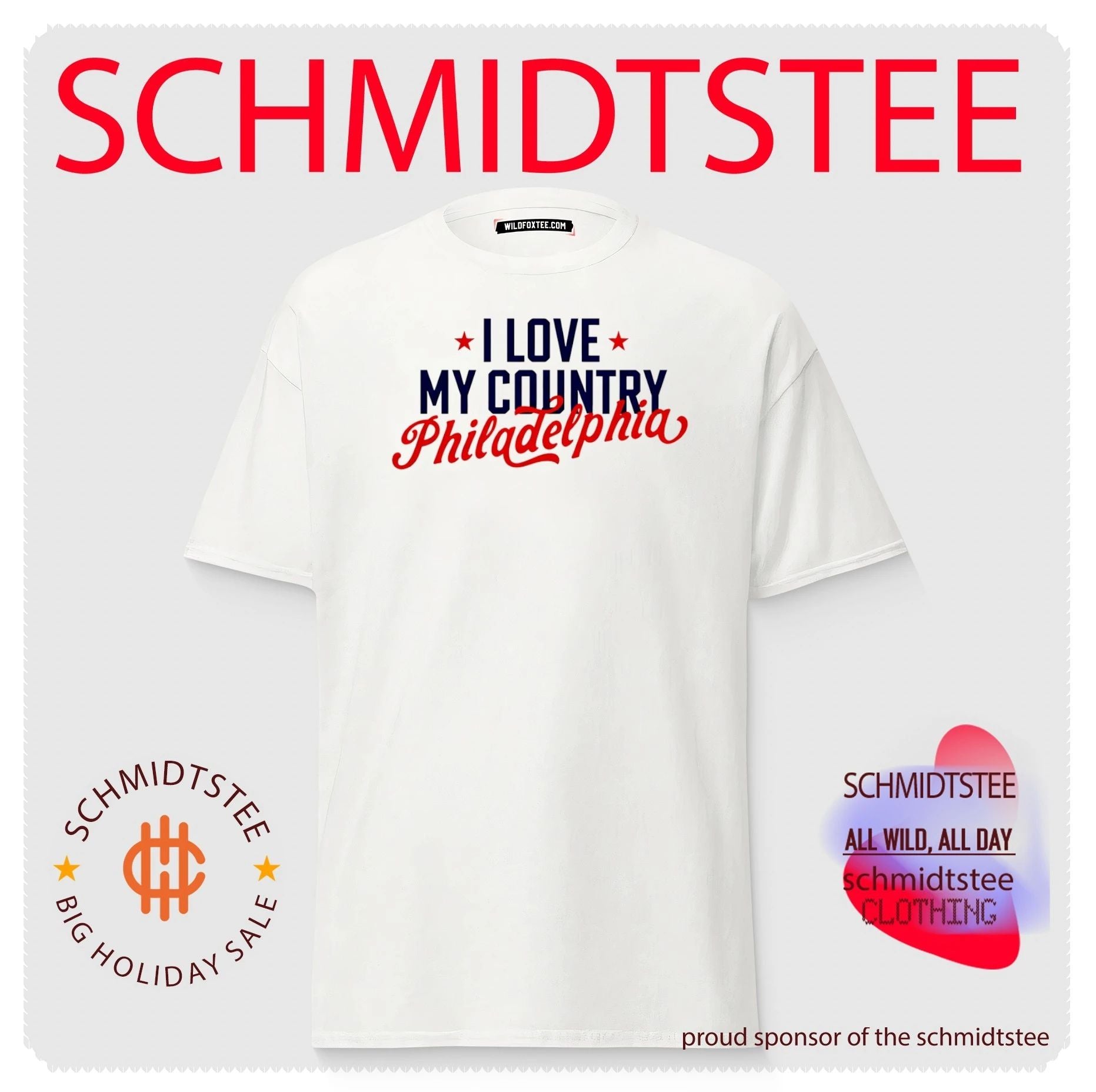 I Love My Country Philadelphia Shirt