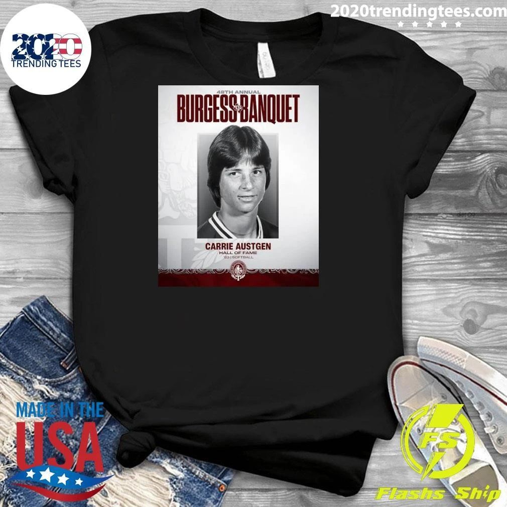 48th Annual Burgess Banquet Carrie Austgen Hall Of Fame 18 Football Shirt