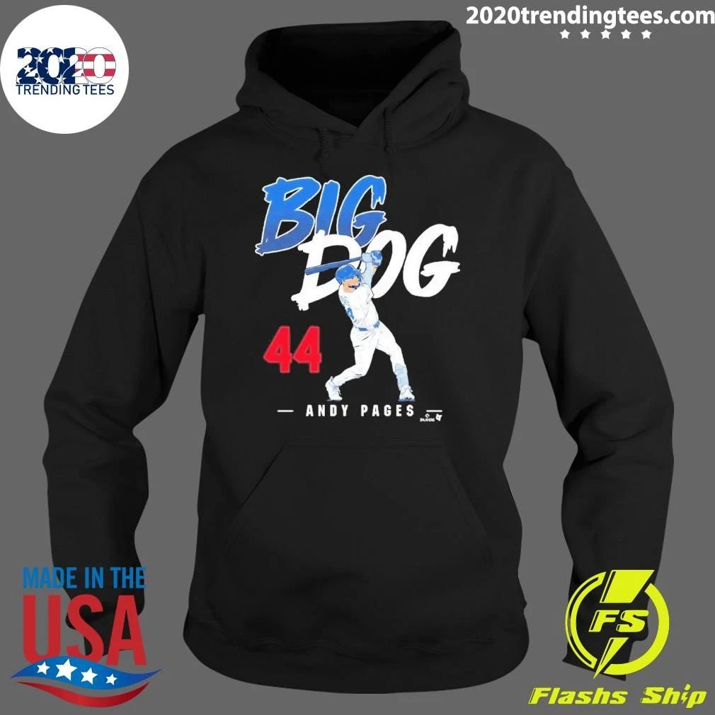 MLB Andy Pages 44 Big Dog Los Angeles Dodgers Shirt