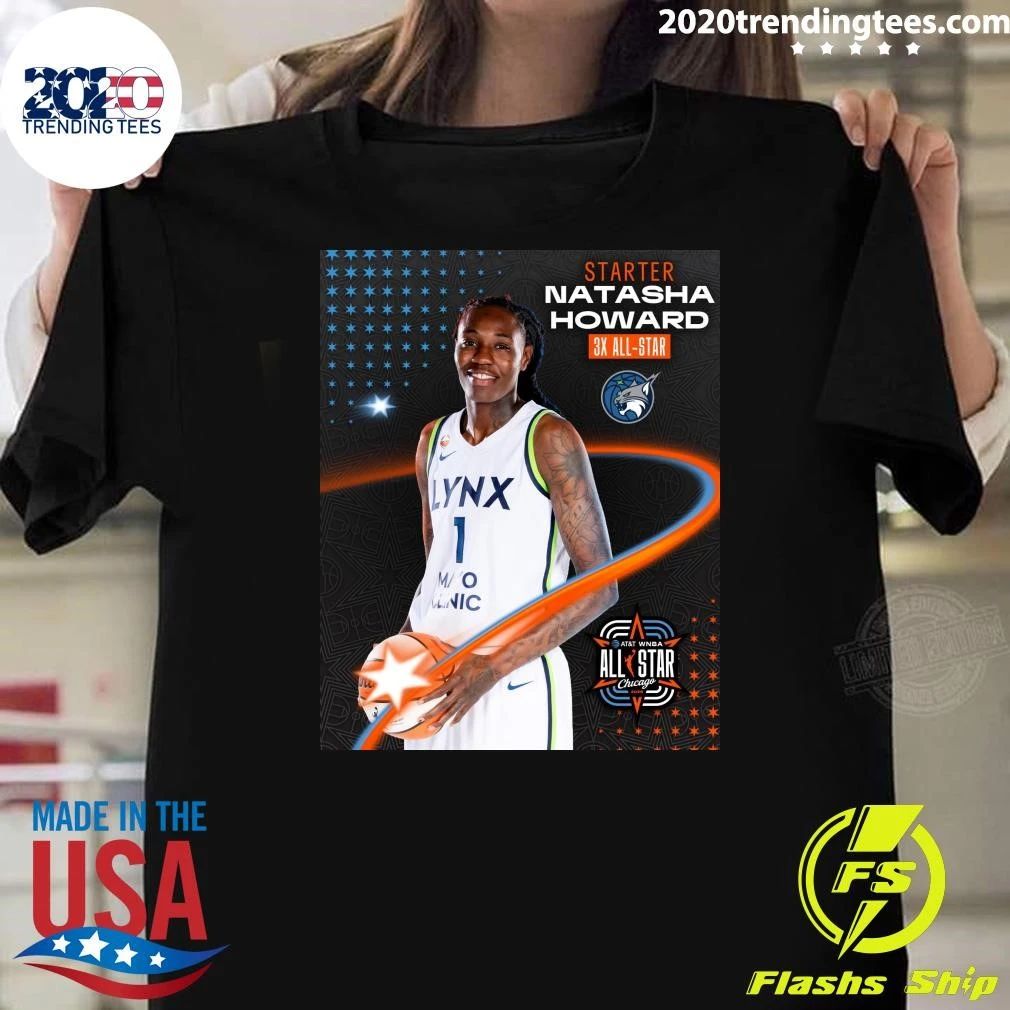 Starter Natasha Howard Your Official 2026 AT&T WNBA All-Star Starters Shirt