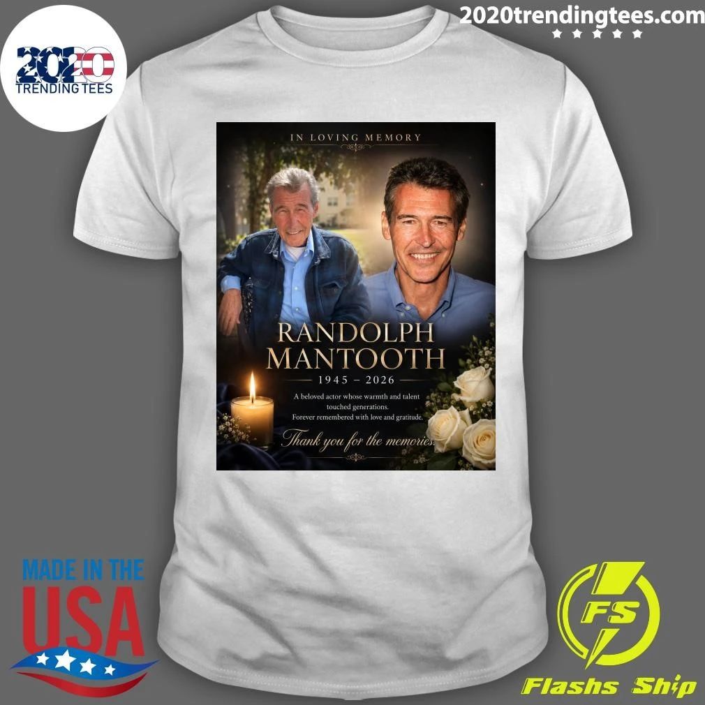 Rip Randolph Mantooth 1945-2026 Shirt