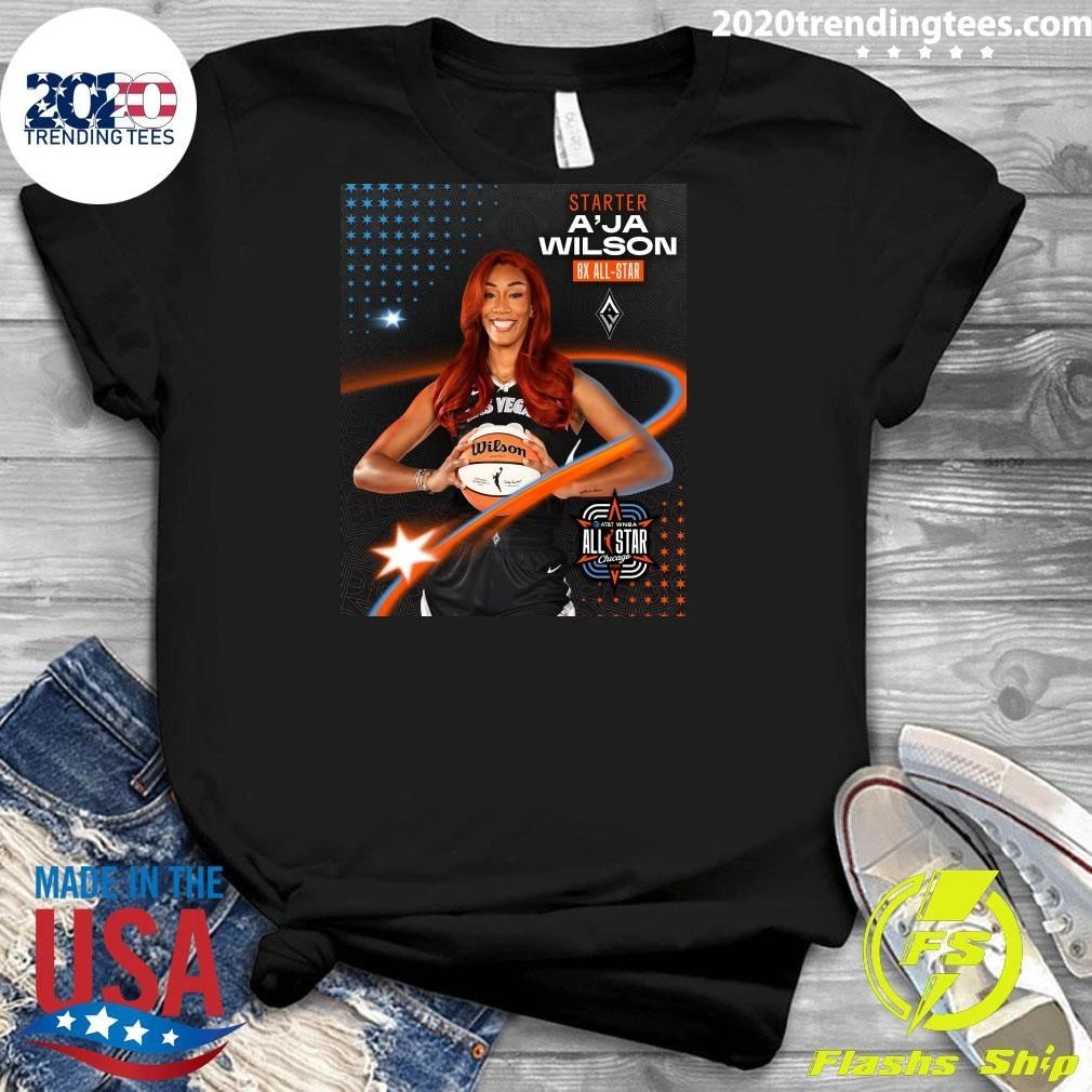 Starter A’ja Wilson Your Official 2026 AT&T WNBA All-Star Starters Shirt