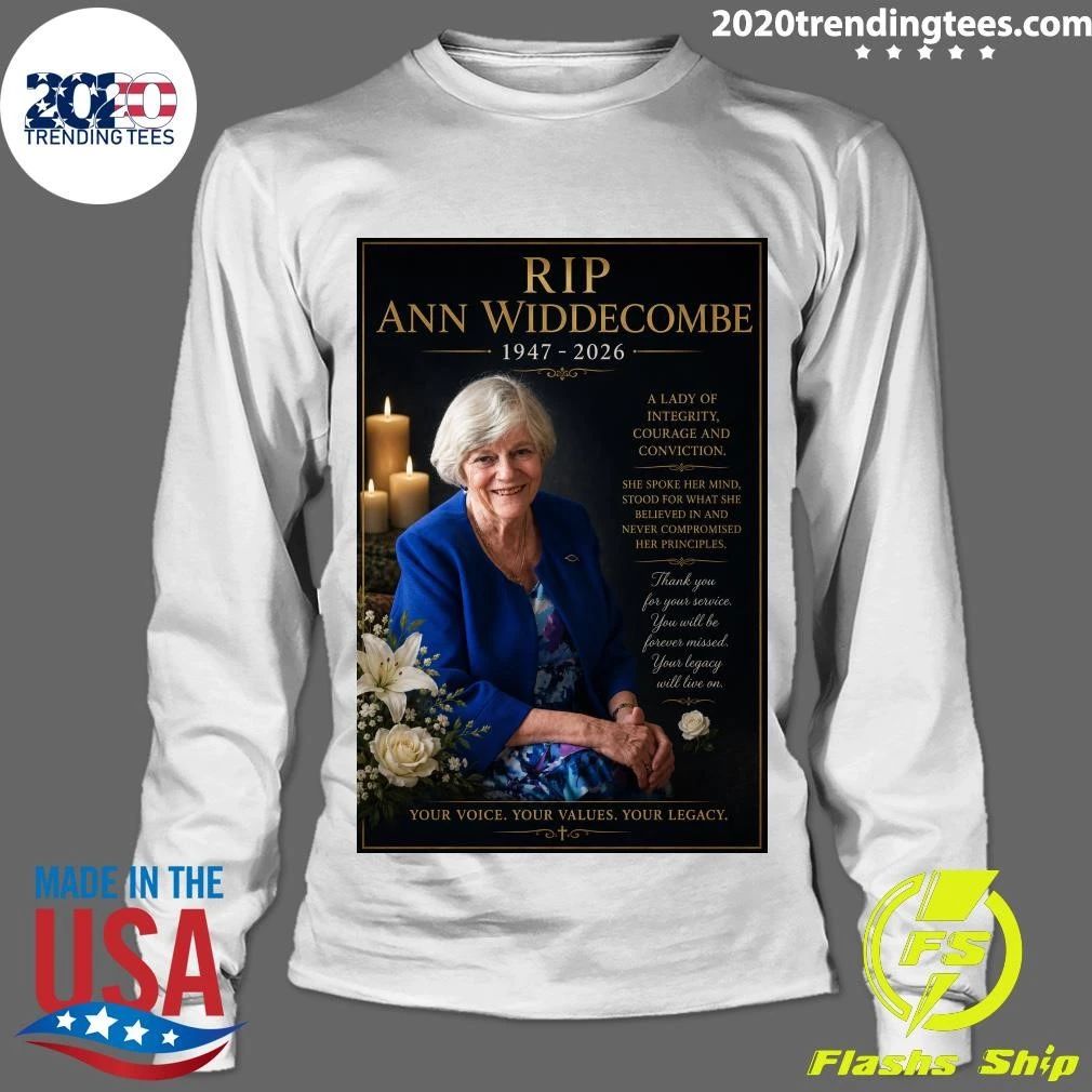 Rip Ann Widdecombe 1947-2026 Shirt