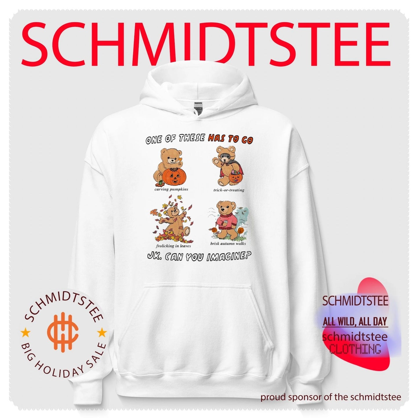 Teddy Bear Autumn Activities One of These Has to Go shirt