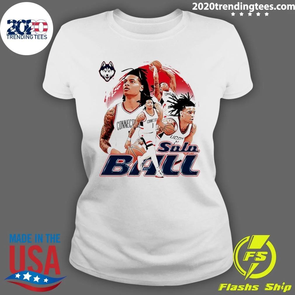 Solo Ball Uconn Huskies Vintage Shirt