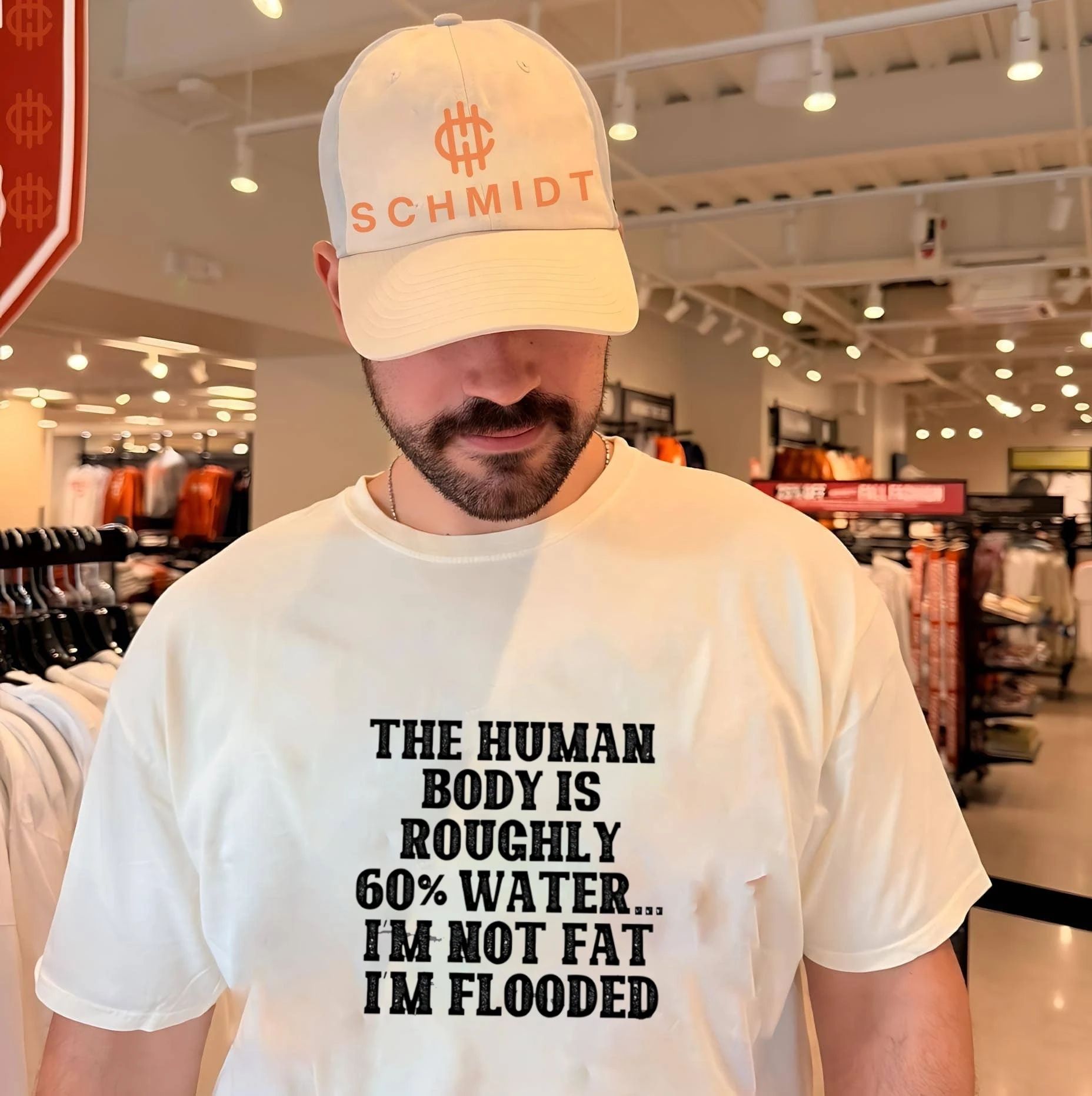 The Human Body Is Roughly 60% Water I’m Not Fat I’m Flooded shirt