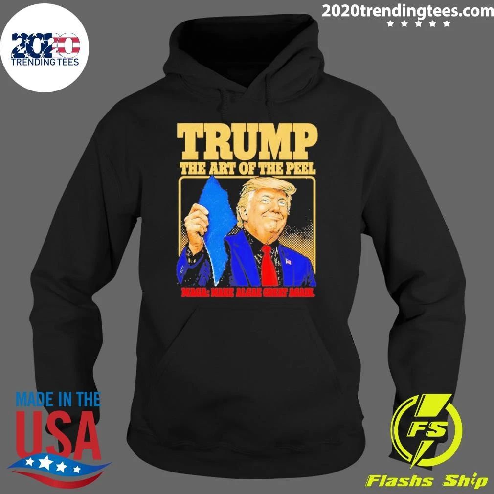 Donald Trump Algae Peel The Art Of The Peel Maga Make Algae Great Again shirt