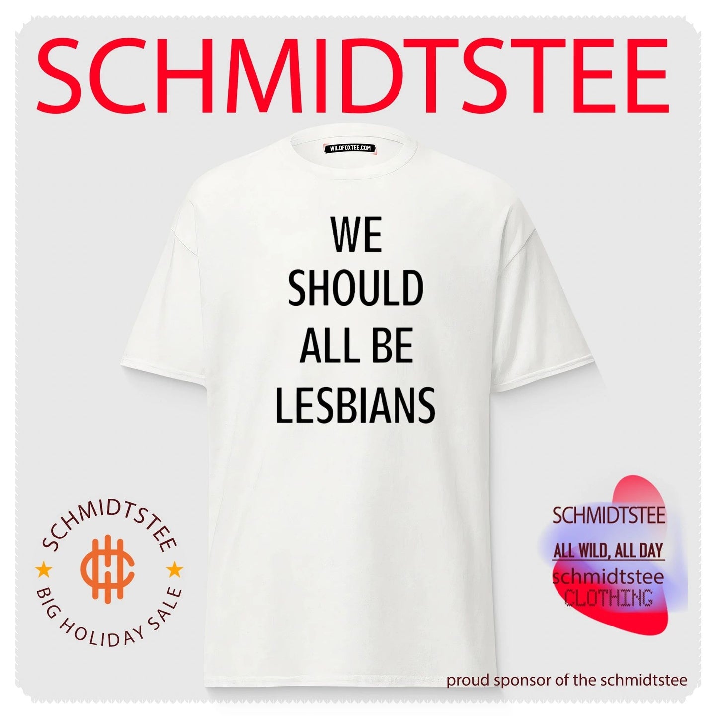 We Should All Be Lesbians LGBTQ feminist shirt