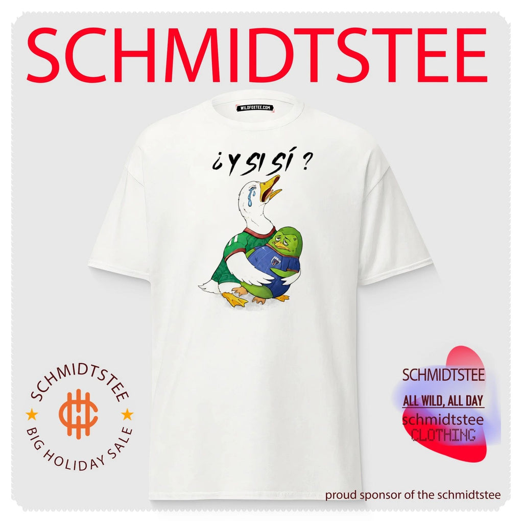 Y Si Si Crying Mexico Soccer Duck and Atlante FC Mascot shirt