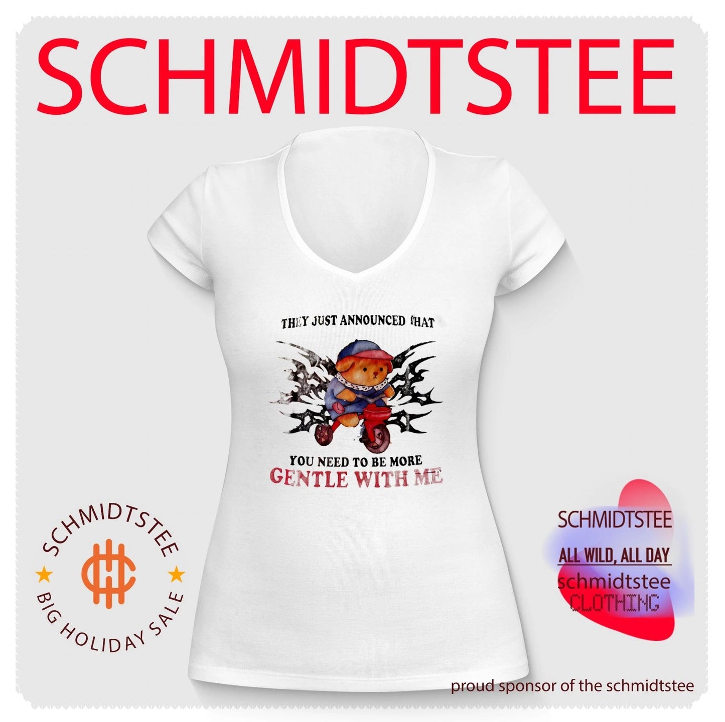 They Just Announced That You Need to Be More Gentle with Me shirt