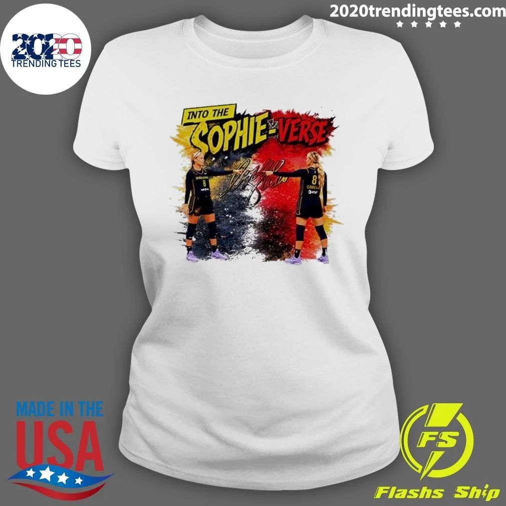 Into the Sophie-Verse Cunningham Indiana Fever WNBA I Want You Shirt