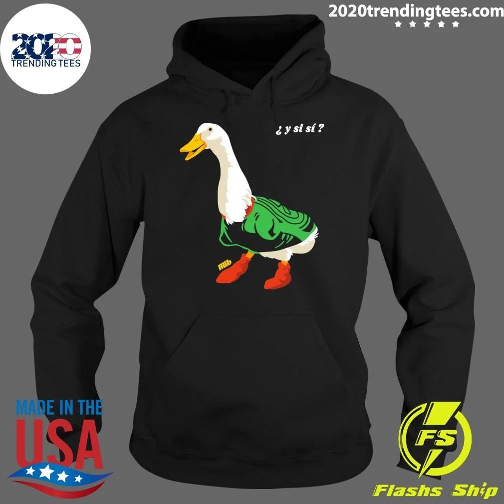 Mexico World Cup Cartoon Duck Y Si Si Shirt