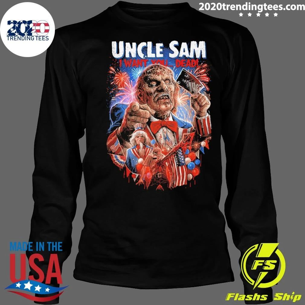 Zombie Uncle Sam I Want You Dead Shirt