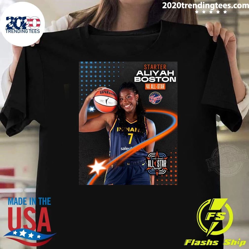 Starter Aliyah Boston Your Official 2026 AT&T WNBA All-Star Starters Shirt