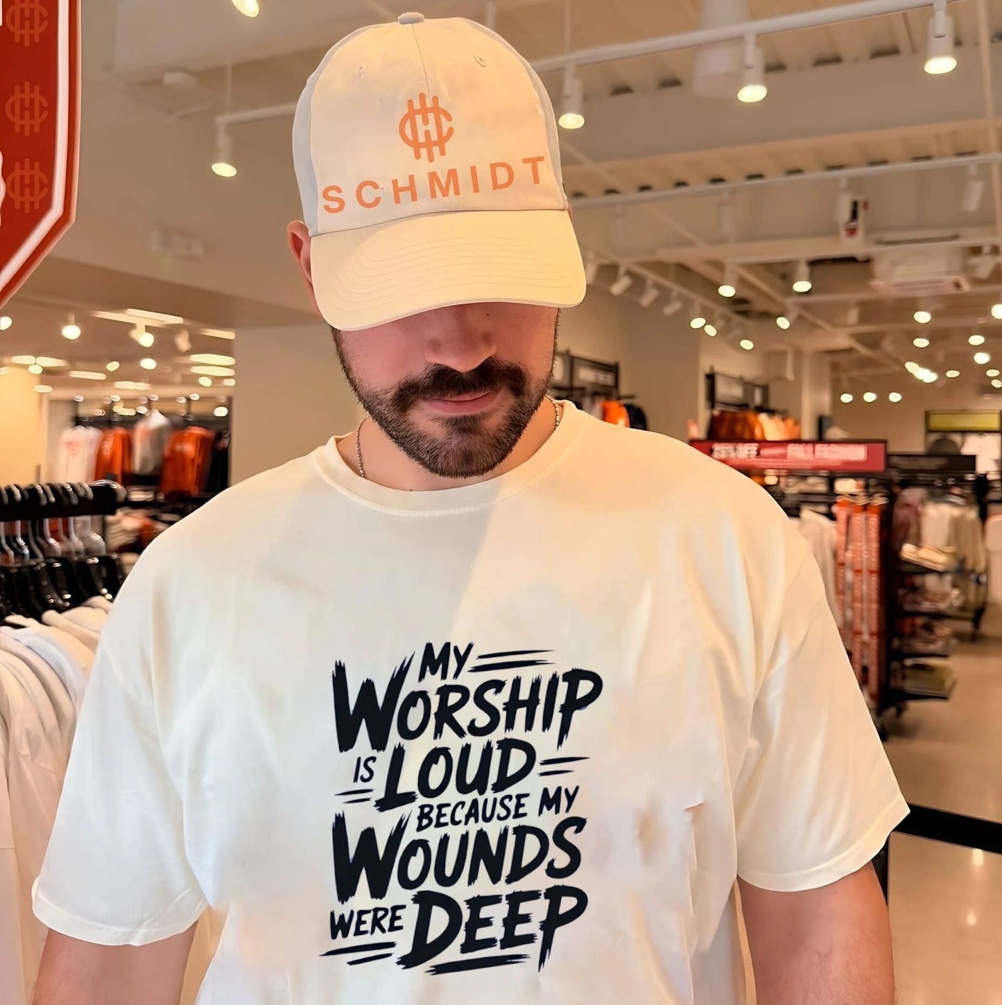 My worship is loud because my wounds were deep shirt