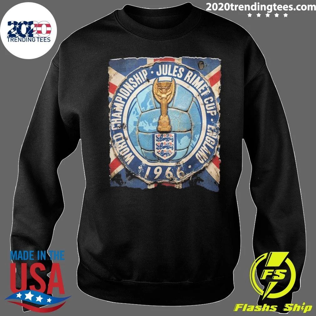 Limited 8th World Cup 1966 England Vintage Tee Shirt