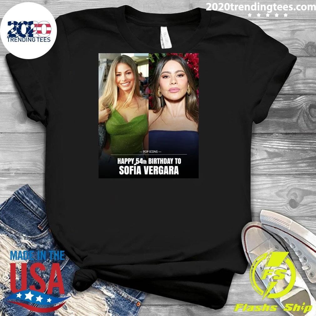 Happy 54th Birthday To Sofia Vergara Shirt