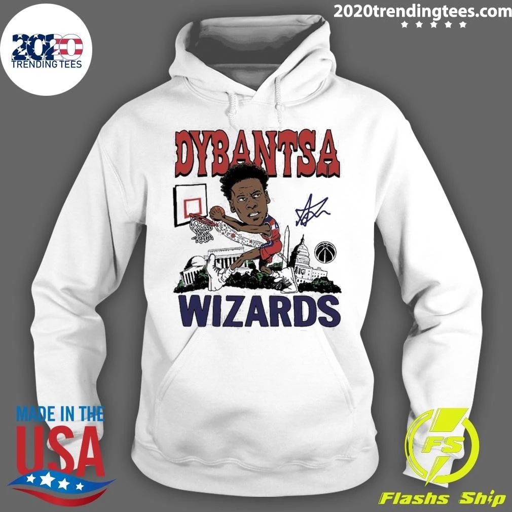 AJ Dybantsa Washington Wizards Homage Rookie Tri-Blend Shirt