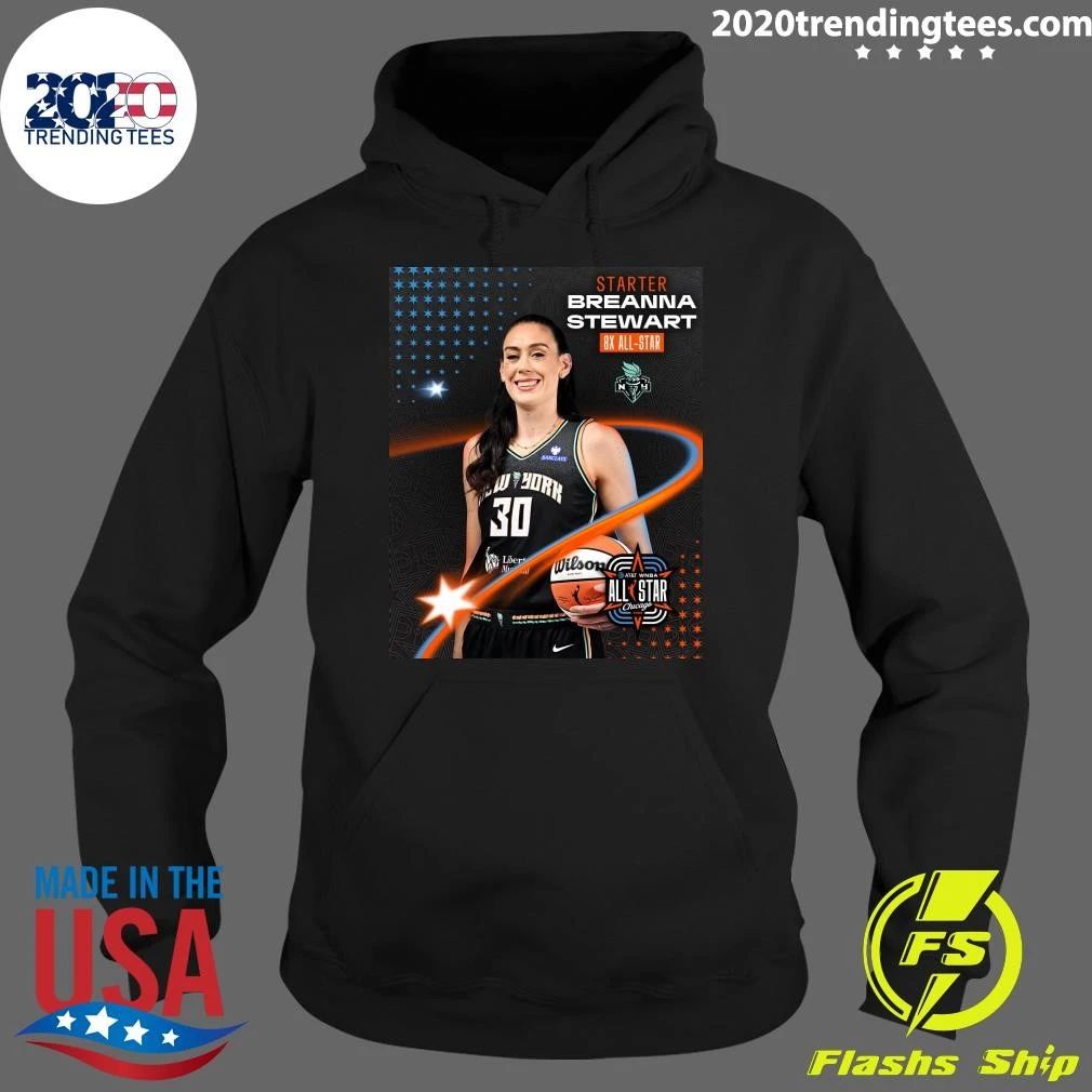 Starter Breanna Stewart Your Official 2026 AT&T WNBA All-Star Starters Shirt