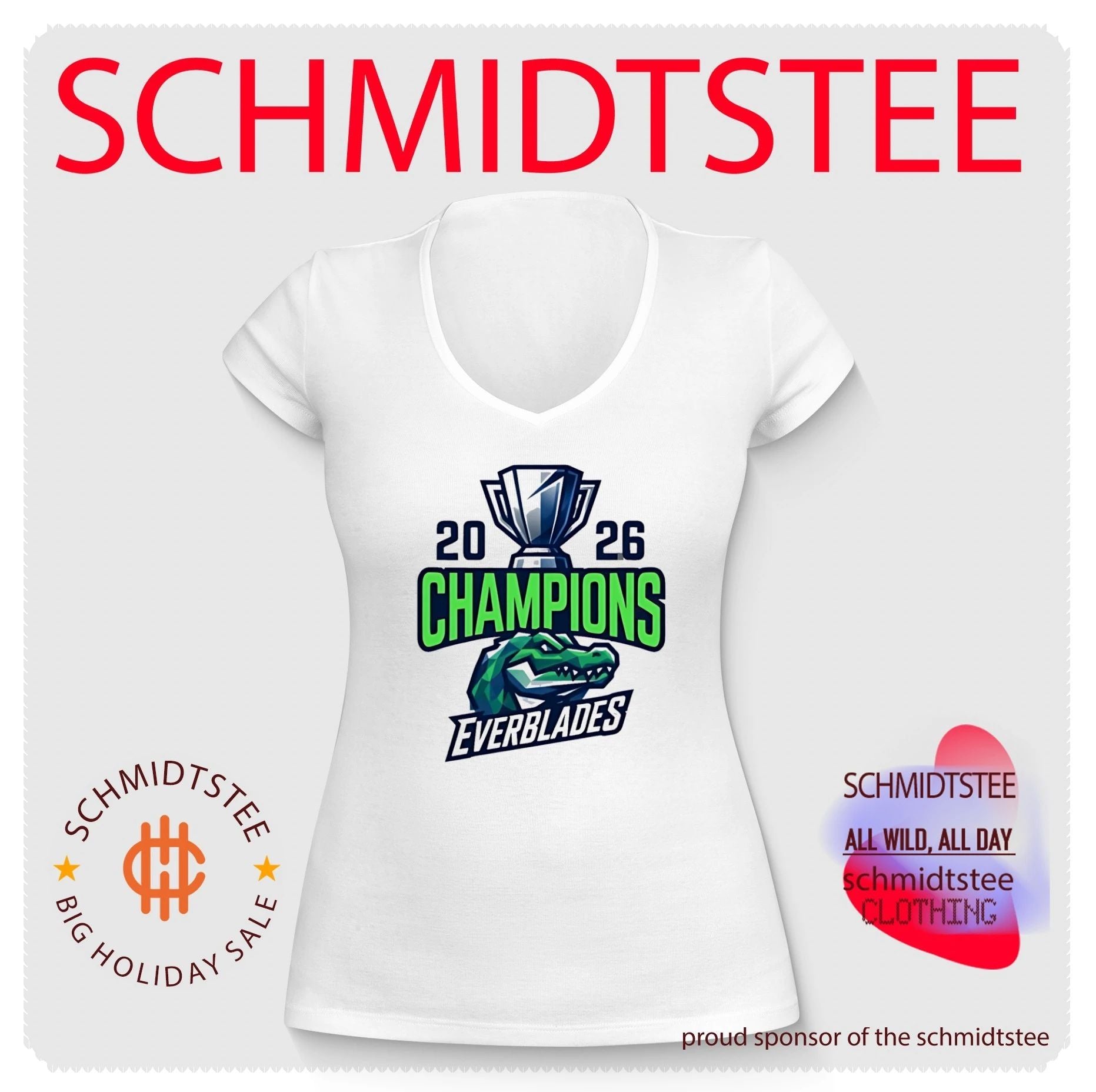 2026 Kelly Cup Champions Florida Everblades trophy graphic shirt