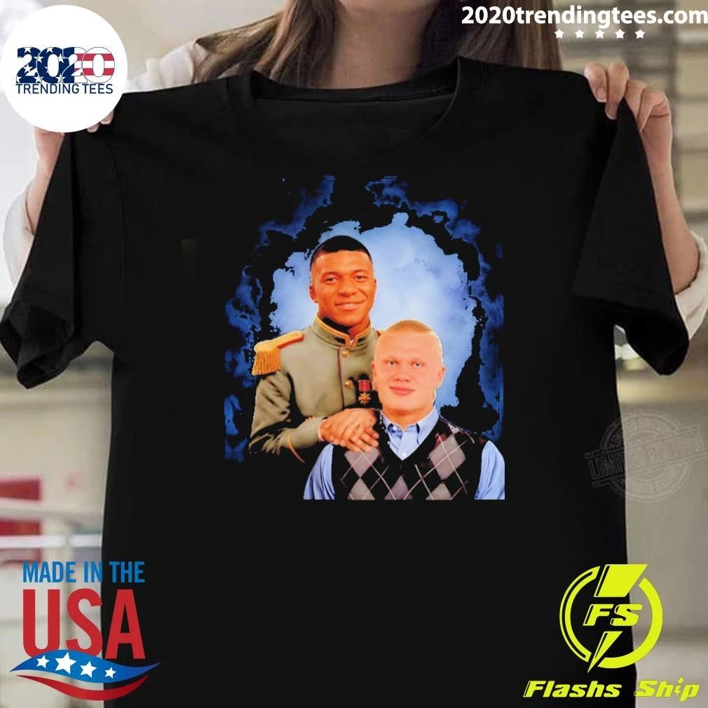 General Dictator Kylian Mbappe And Erling Haaland Step Brothers Vintage Shirt